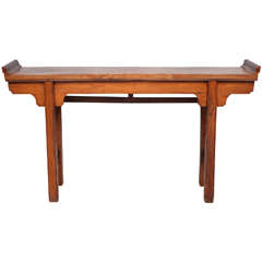Ming Style Console Table, 19th Century