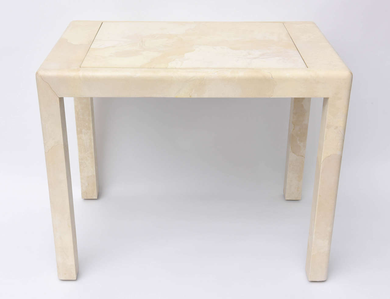 Karl Springer Goatskin Backgammon Table