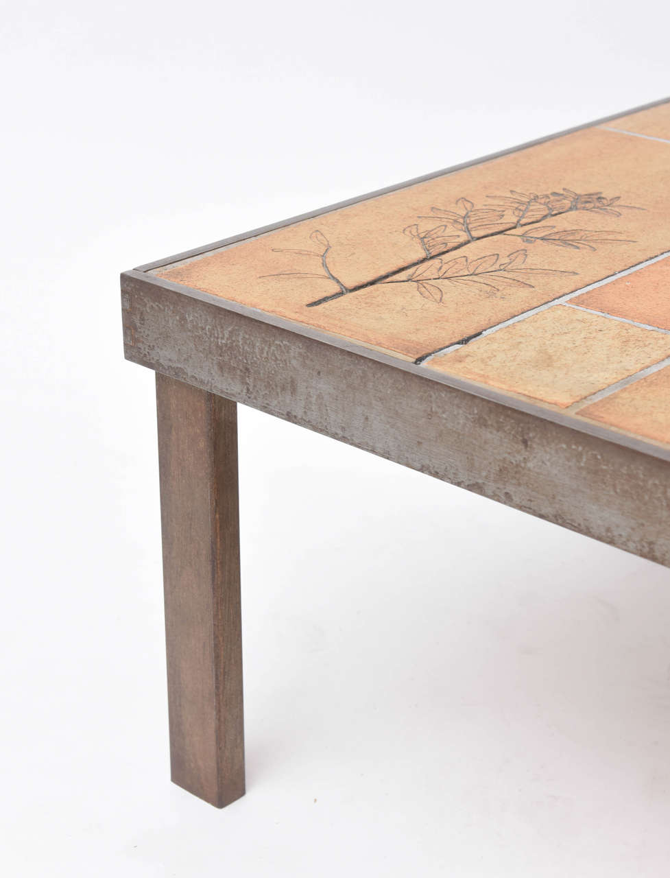Mid-20th Century Roger Capron Low Table