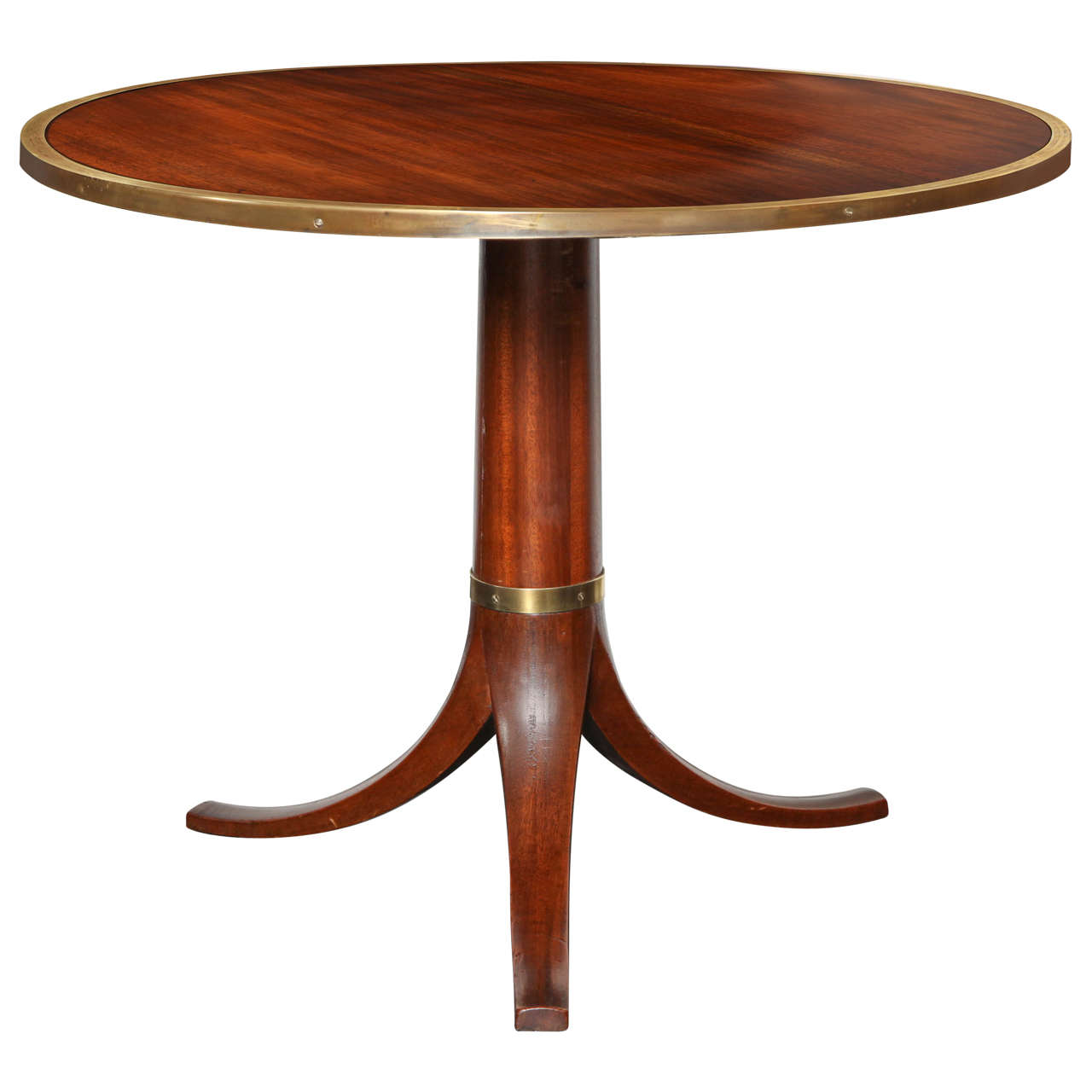 Mid-20th Century Mahogany Circular Table