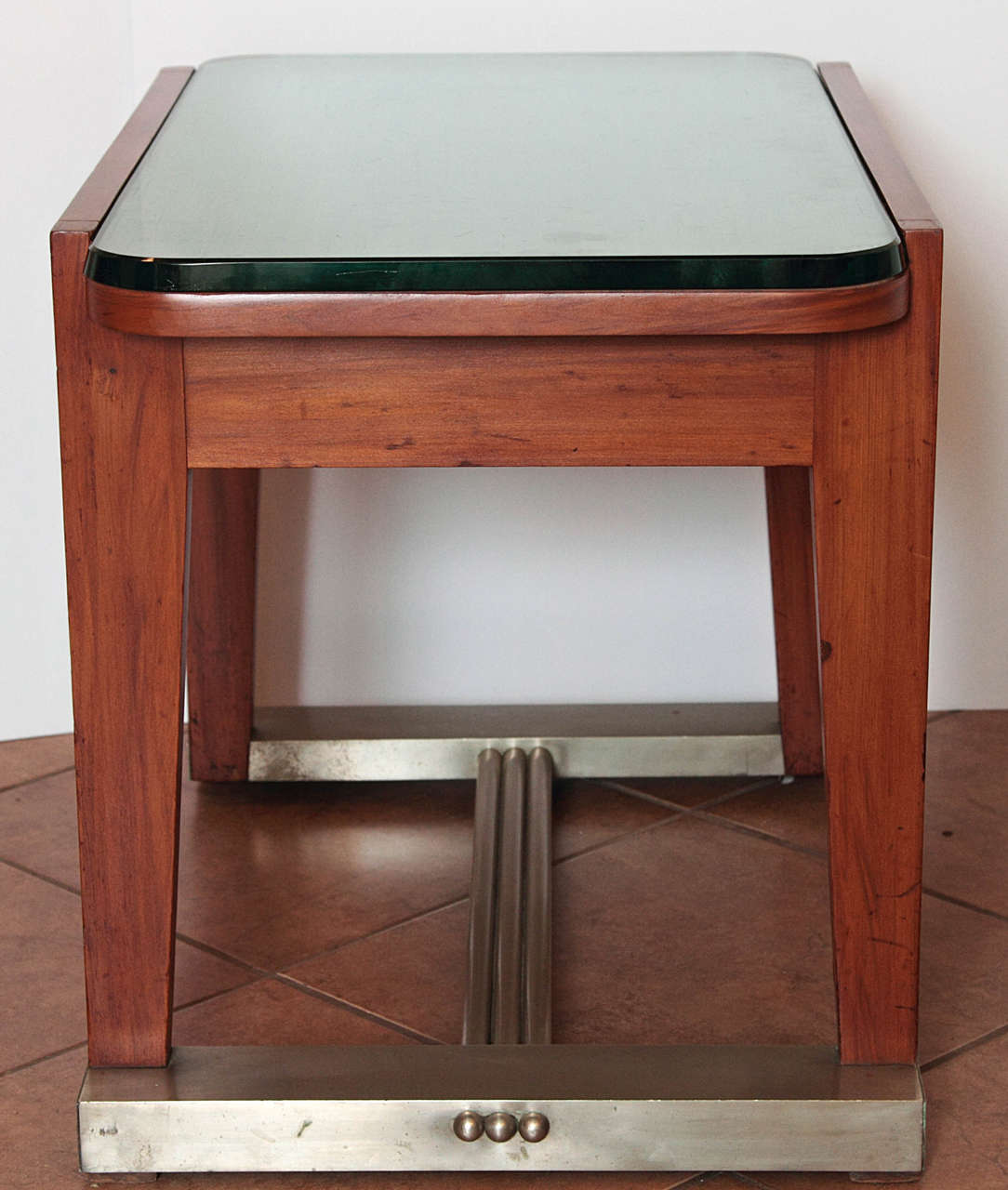 Mid-20th Century French Art Deco or Machine Age Drinks Serving Table For Sale