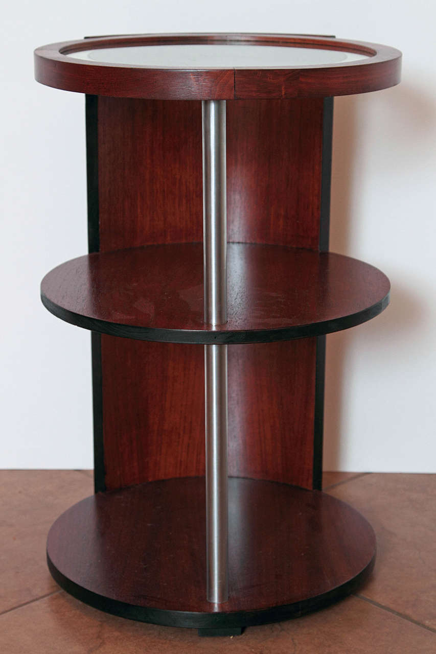 American Art Deco Side/Lamp Table, Manner of Gilbert Rohde 6