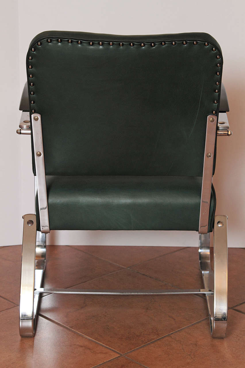 American Early McKay Craft streamline Machine Age Chair