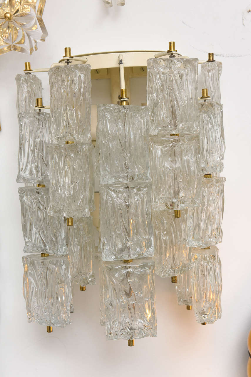 Mid-Century Modern Pair of Barovier e Toso Sconces