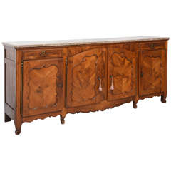18th Century Cherry and Chestnut Enfilade or Buffet