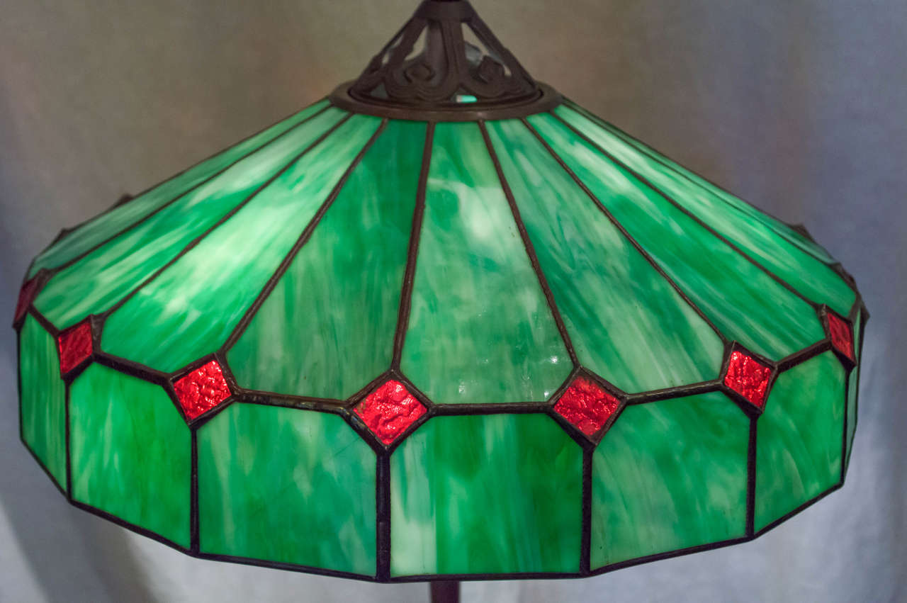 handel stained glass lamp