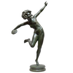 Art Deco Bronze, Signed by Colinet