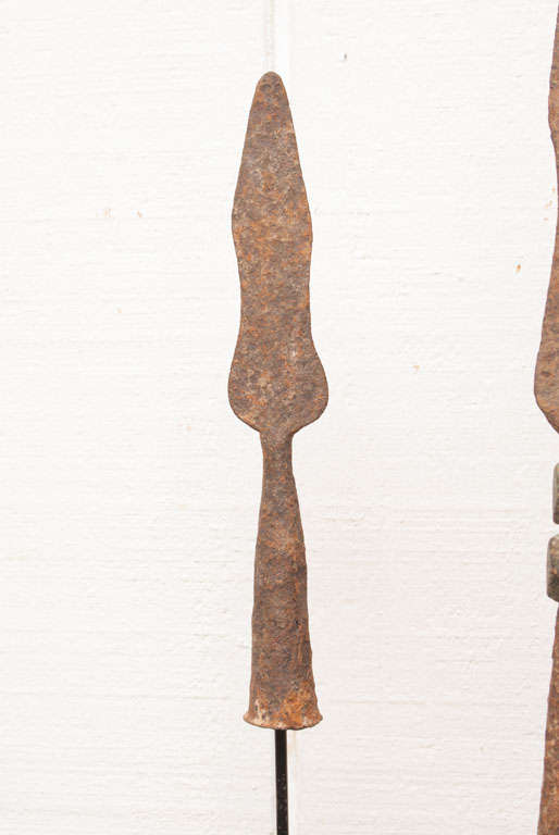 Qing Dynasty Ceremonial Spearheads For Sale 1
