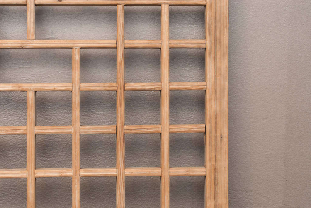 Chinese Bleached Lattice Panel