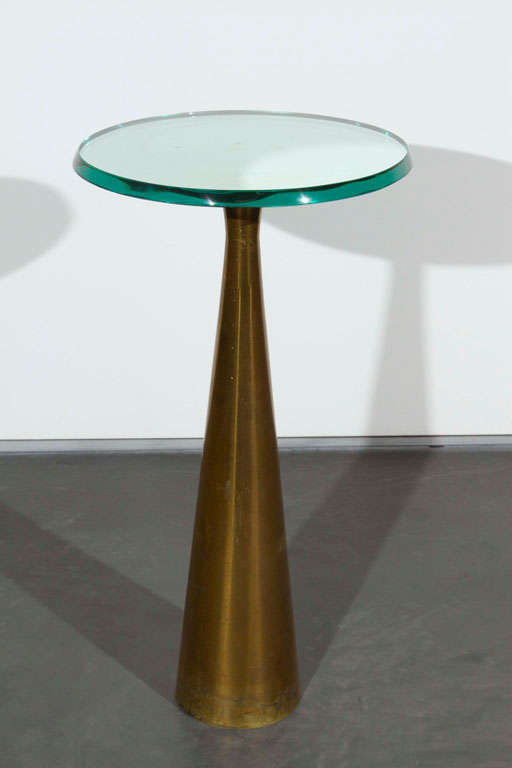 Fontana Arte occasional table, manufactured by Fontana Arte, Italy.