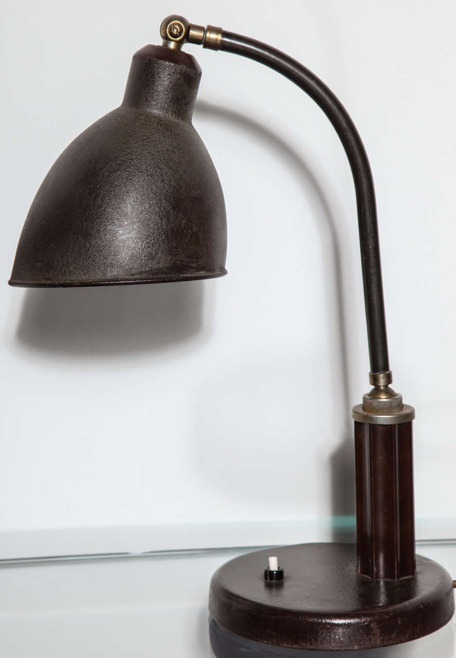 Adjustable Table Lamp by Christian Dell for Molitor 2