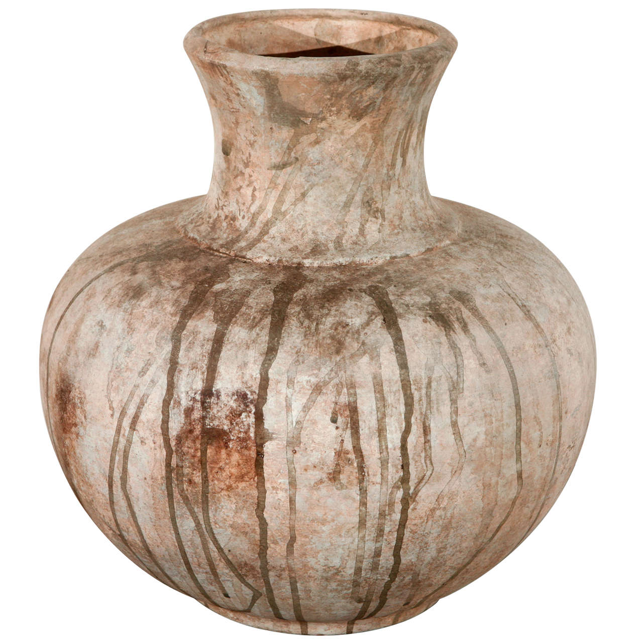 Mid Century Terra Cotta Water Jug