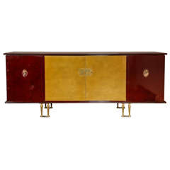 Lacquered Sideboard by Jules Leleu, 1957.