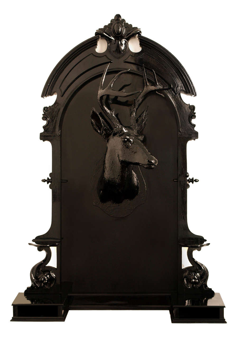 "Hunt. Eat. Sleep. Kill" Unique Sculpture by Yvette Lie