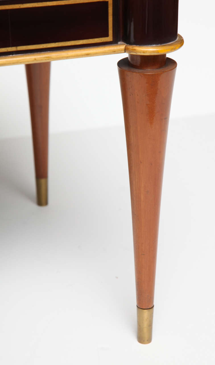 20th Century Batistin Spade, Fine Mahogany Coffee Table, France, C. 1940