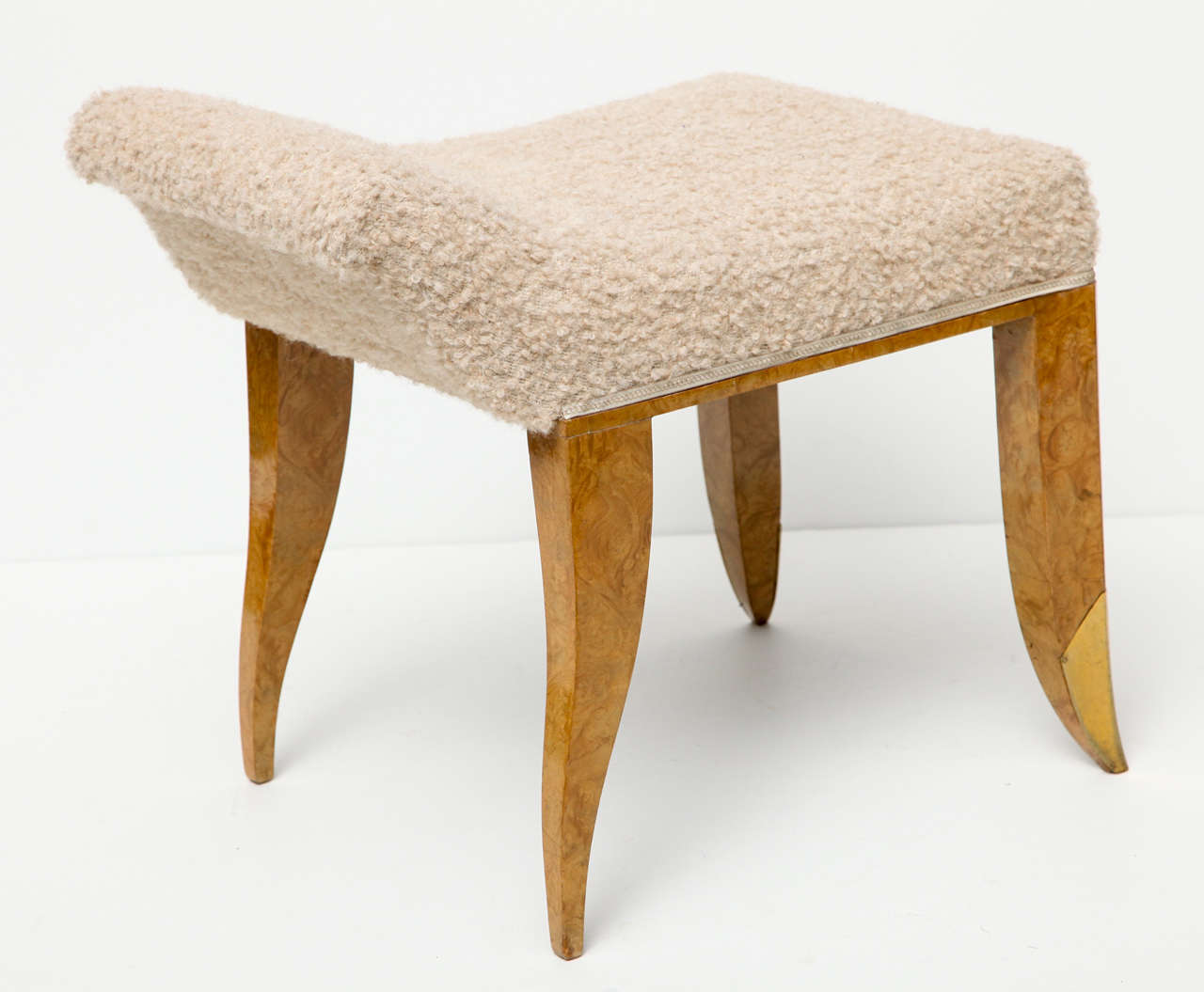 Rare and Early Stool by Emile-Jacques Ruhlmann (1879-1933) 2