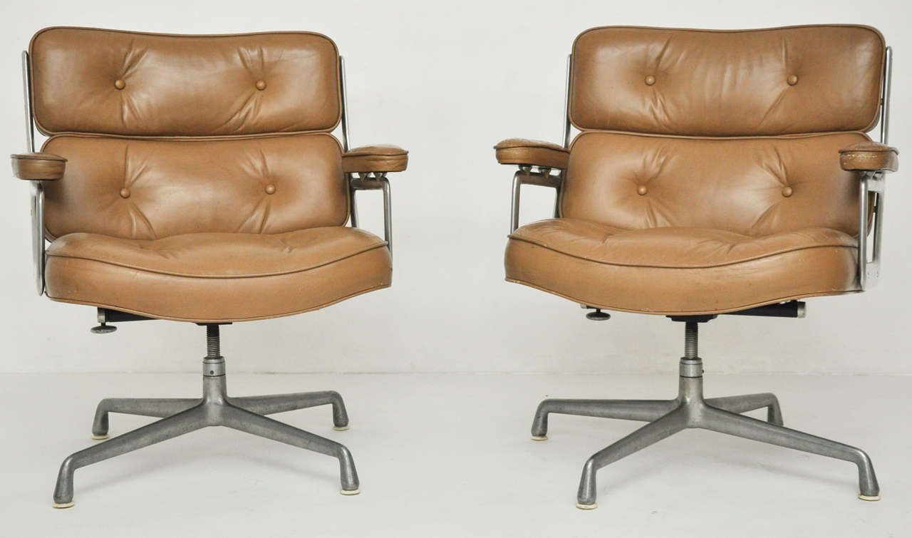 Mid-Century Modern Eames Time Life chairs