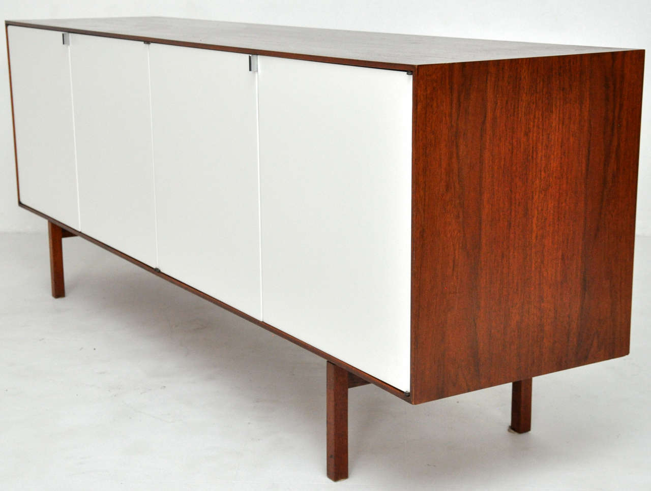 Florence Knoll Walnut Credenza 2