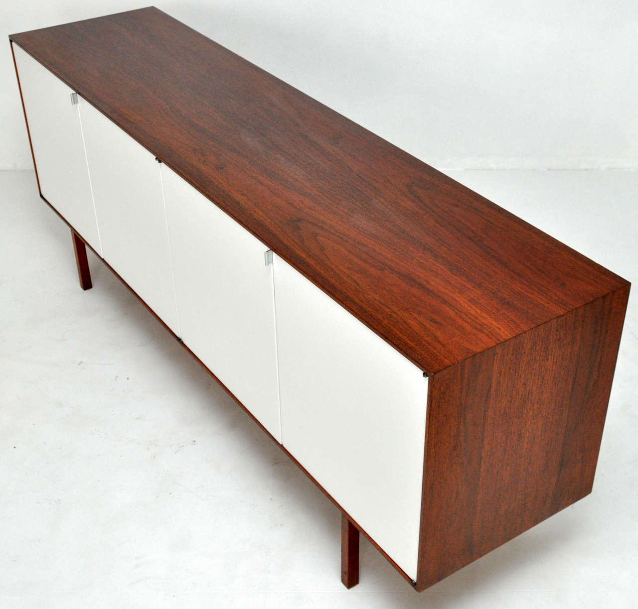 Florence Knoll Walnut Credenza 3