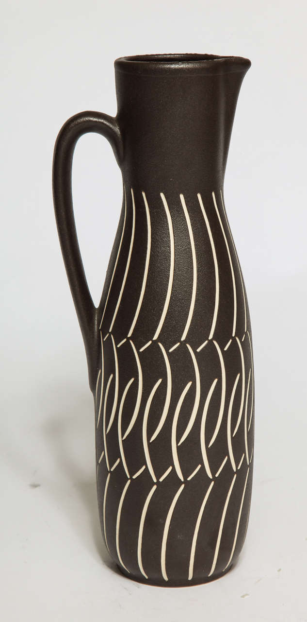 Set of 8 East German Ceramic Vases by Anton Piesche at 1stDibs