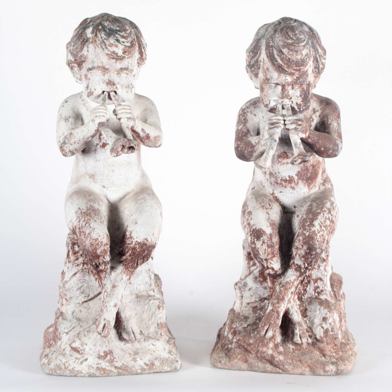 Here is a pair of lead child centaurs. Most likely late 19th early to early 20th Century.