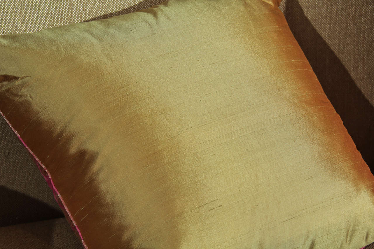 Pillows of Pink and Gold For Sale 4