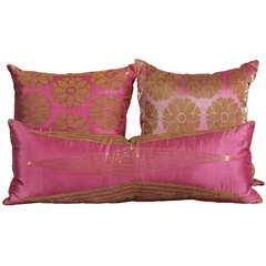 Pillows of Pink and Gold