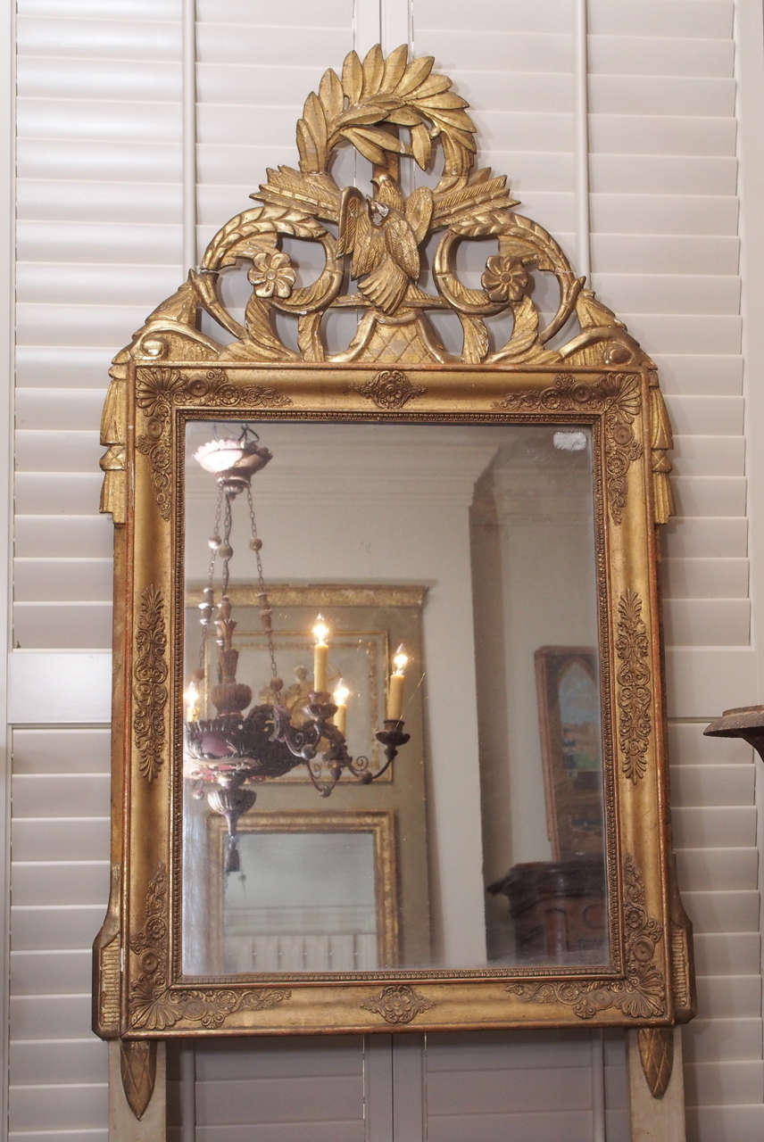 French Provincial Empire Mirror