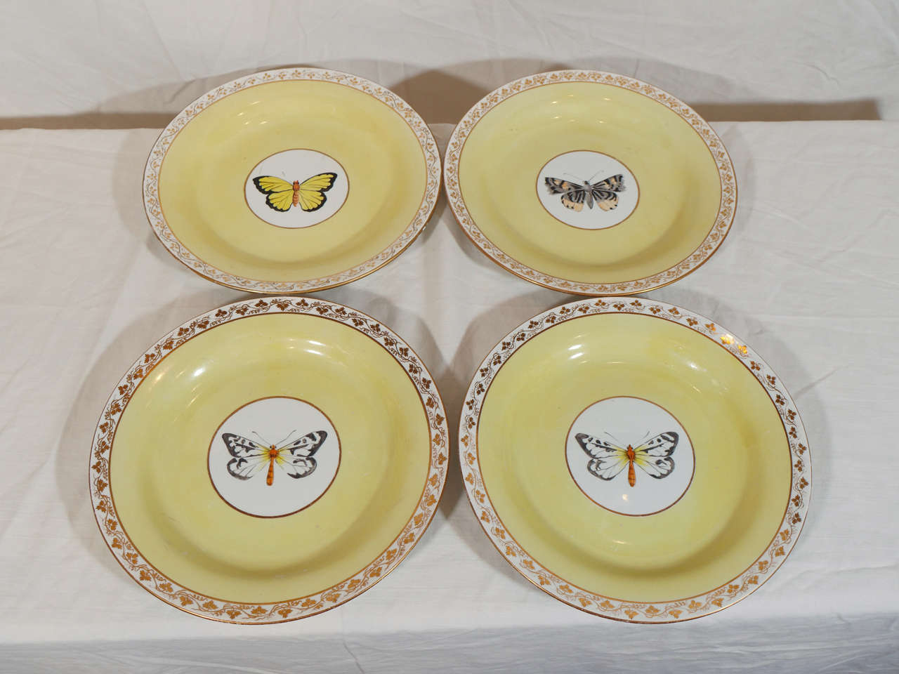 Set of Ten Wedgwood Dishes with Butterflies 1