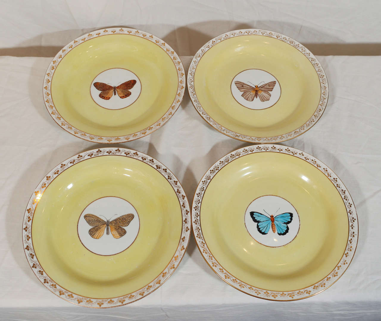 Set of Ten Wedgwood Dishes with Butterflies 2