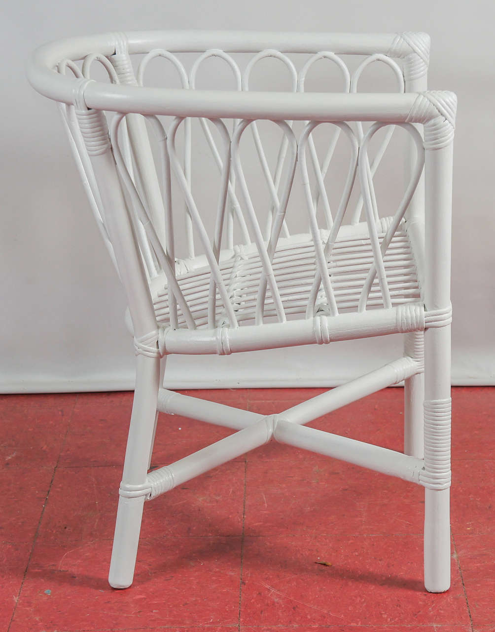 20th Century Set of 4 Bentwood and Rattan Dining Chairs