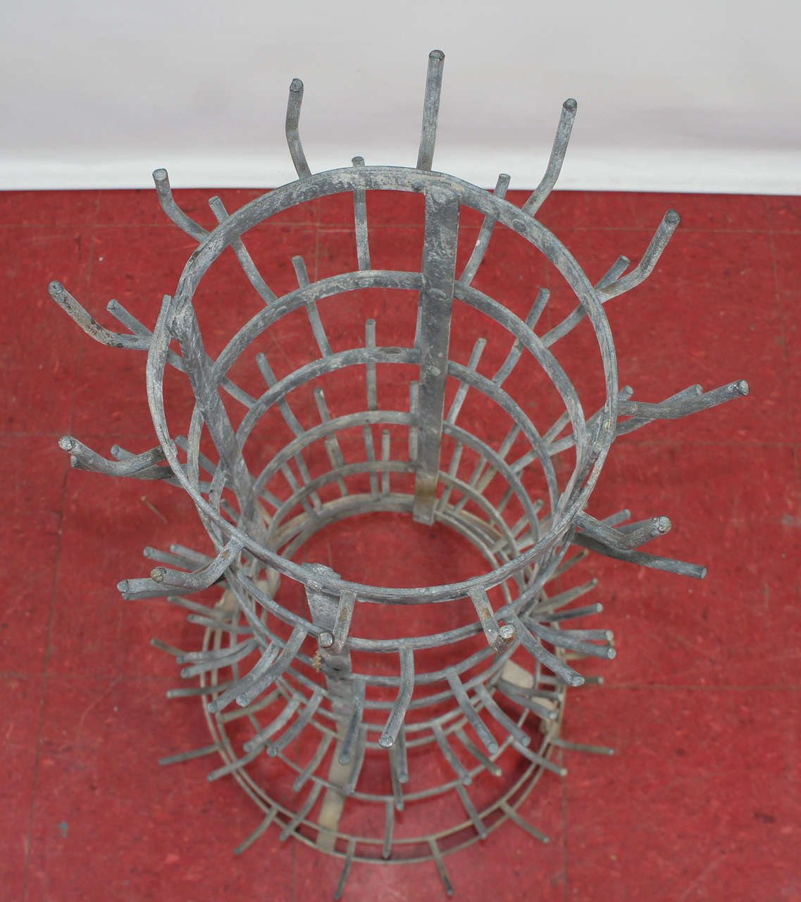 Other Antique French Wine Bottle Drying Rack
