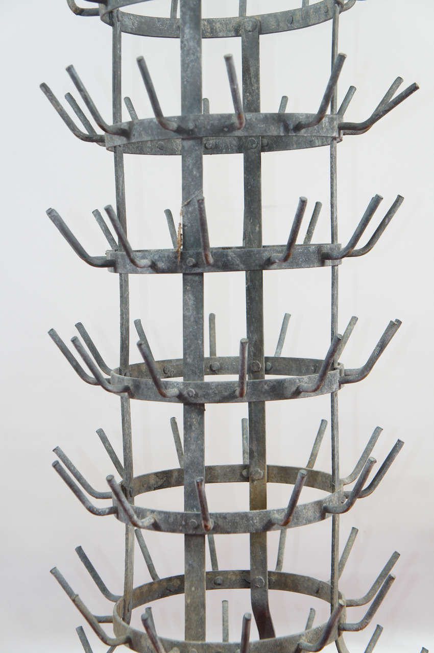 Antique French Wine Bottle Drying Rack at 1stDibs antique french
