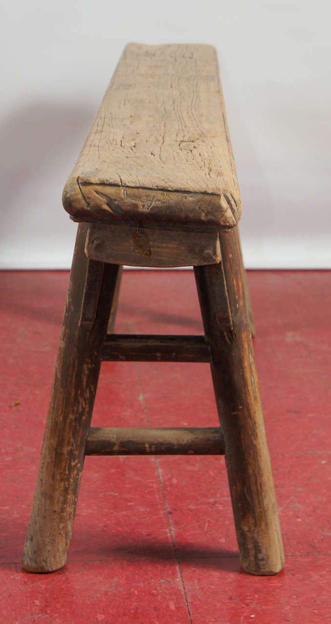 19th Century Primitive Chinese Wood Bench at 1stDibs chinese wooden