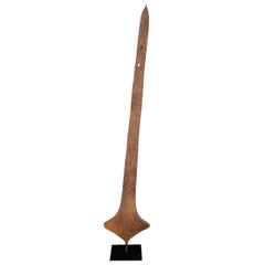 Une épée de couronne exceptionnellement grande de la tribu des topoke du 19ème siècle