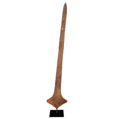 An UnusuallyLarge 19th Century Topoke Tribe Currency Sword 3