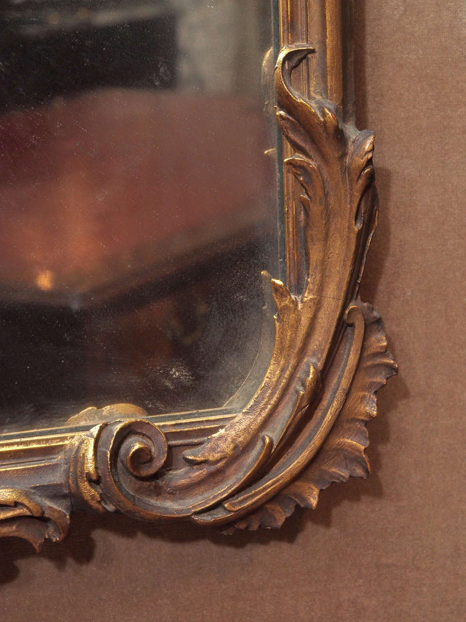 Pair of Antique Carved Wood Italian Mirrors, circa 1890-1900 3