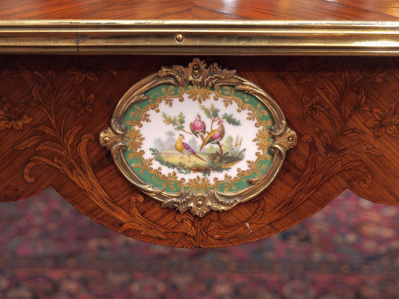 19th Century Antique French Kingwood 