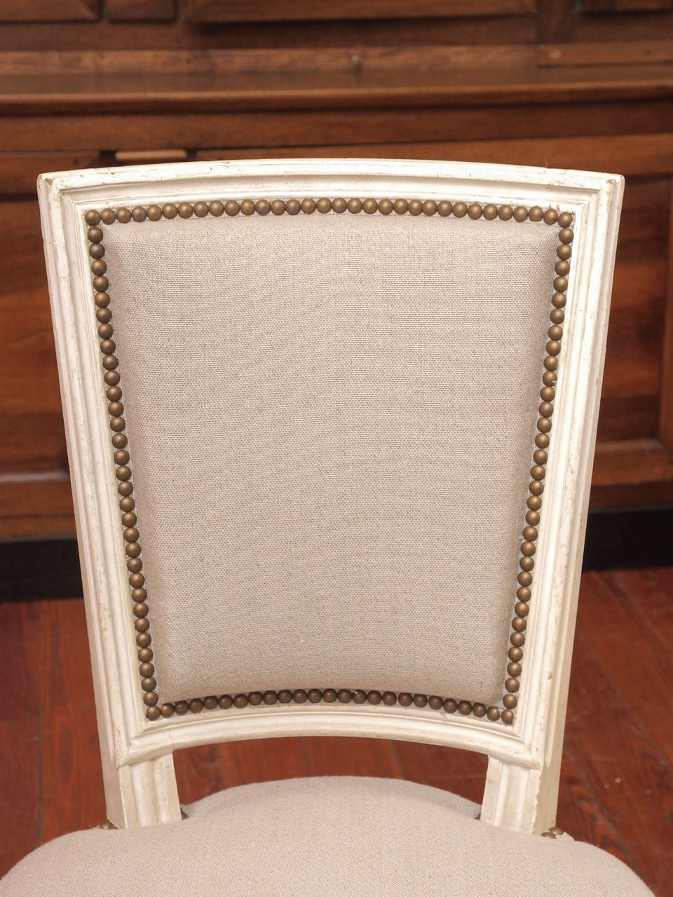 French Set of Eight Louis XVI Style Dining Chairs