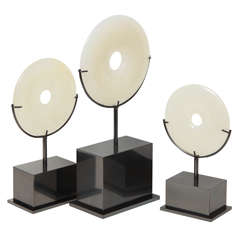 White Jade Coins from Vietnam