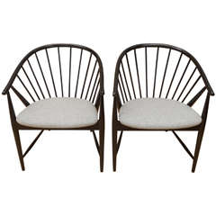 Sonna Rosen Pair of "Sun Feather" Chairs