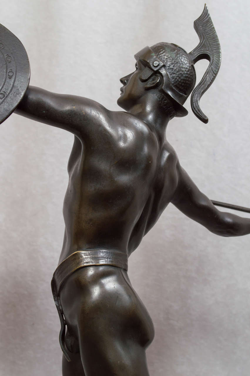antique bronze figure