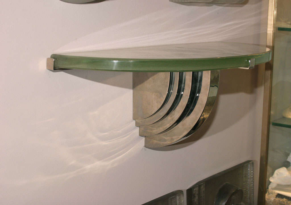 art deco wall shelf