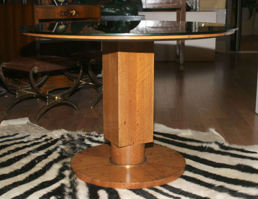 Fine Art Deco Coffee Table by Jules Leleu In Good Condition For Sale In Bridgewater, CT
