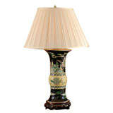 19 Century Chinese Vase Lamp