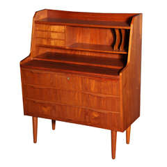 Danish Modern Teak Secretary