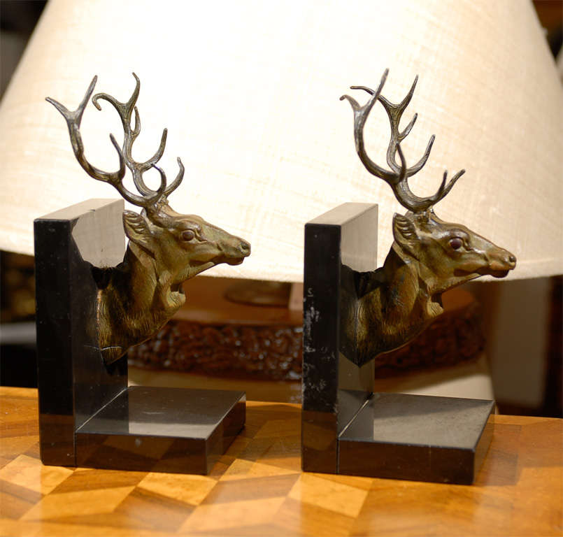 stag bookends