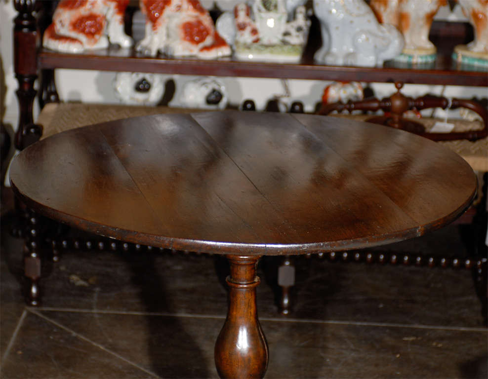 Wood French Pedestal Table