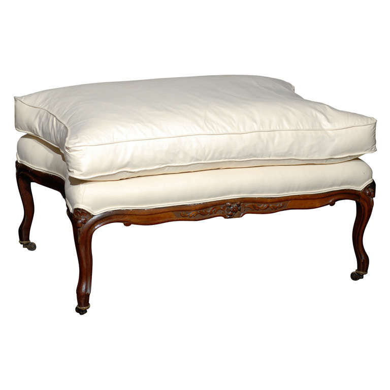 Large french ottoman at stdibs Large french ottoman at stdibs