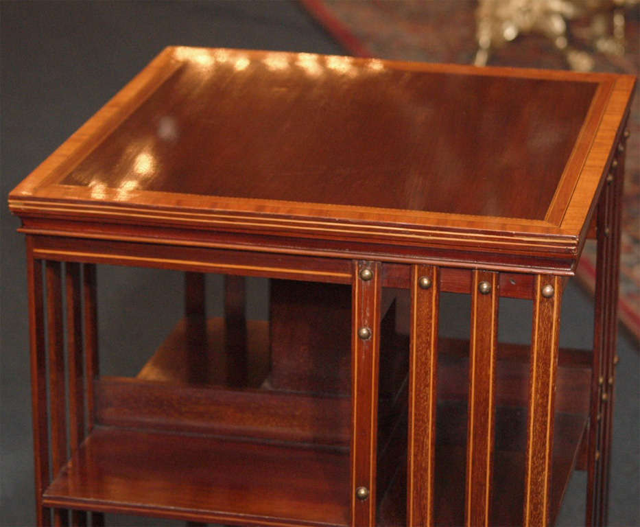 Antique English Revolving Bookstand